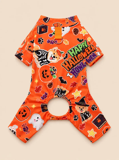 Halloween Print Pet Costume