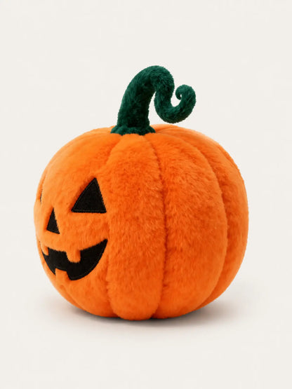 Plush Jack-O’-Lantern Halloween Decoration