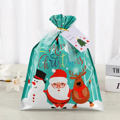 🎄Christmas Sales 49% OFF-🎁Drawstring Christmas Gift Bags (Biodegradable)