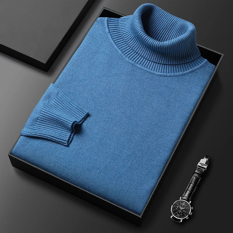 Cashmere blend turtleneck sweater