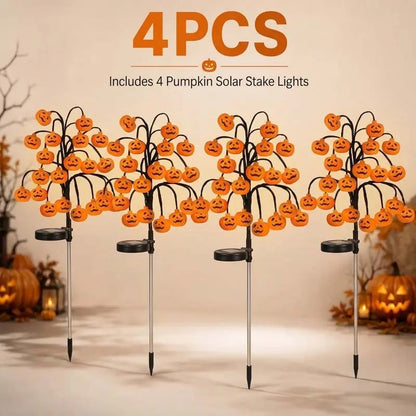 Night Shadow Pumpkin Solar Ground Light