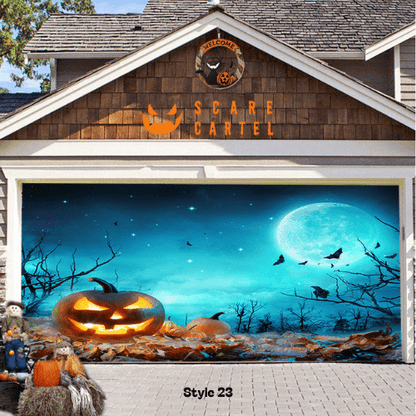 Halloween Garage Door Decoration