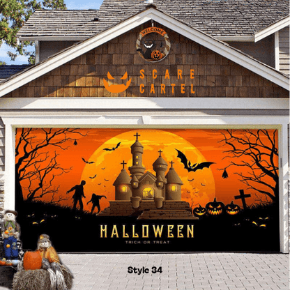Halloween Garage Door Decoration