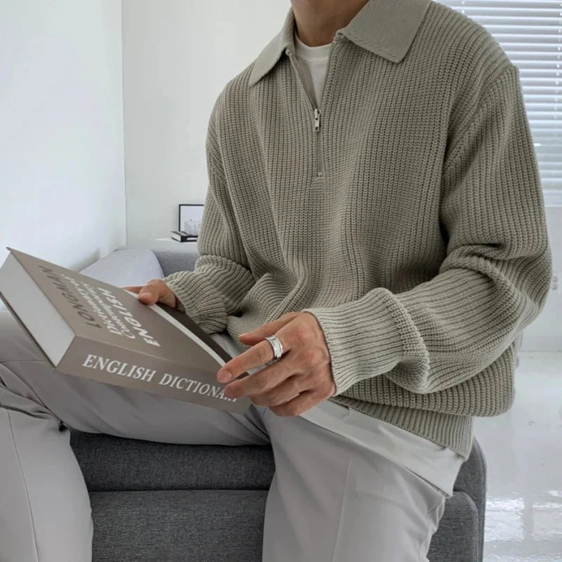 Briar Quarter Zip Sweater