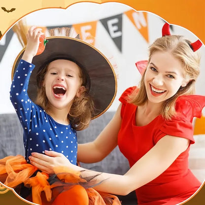 🎃 Glitter Pumpkin Squishy Fidget Toy 2‑in‑1 Halloween Desktop Decoration