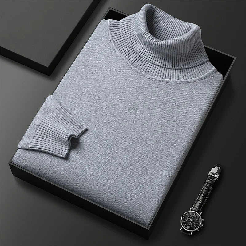 Cashmere blend turtleneck sweater
