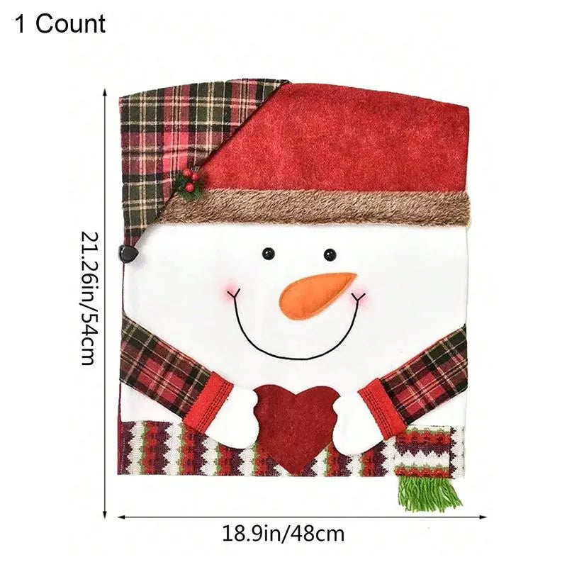 💥Cute Christmas Themed Chair Cover🎄