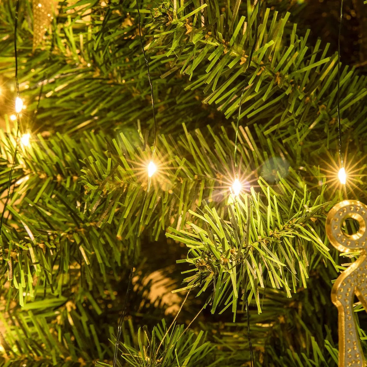 🎅🔥8 Modes  Christmas LED Firefly Twinkle String Lights